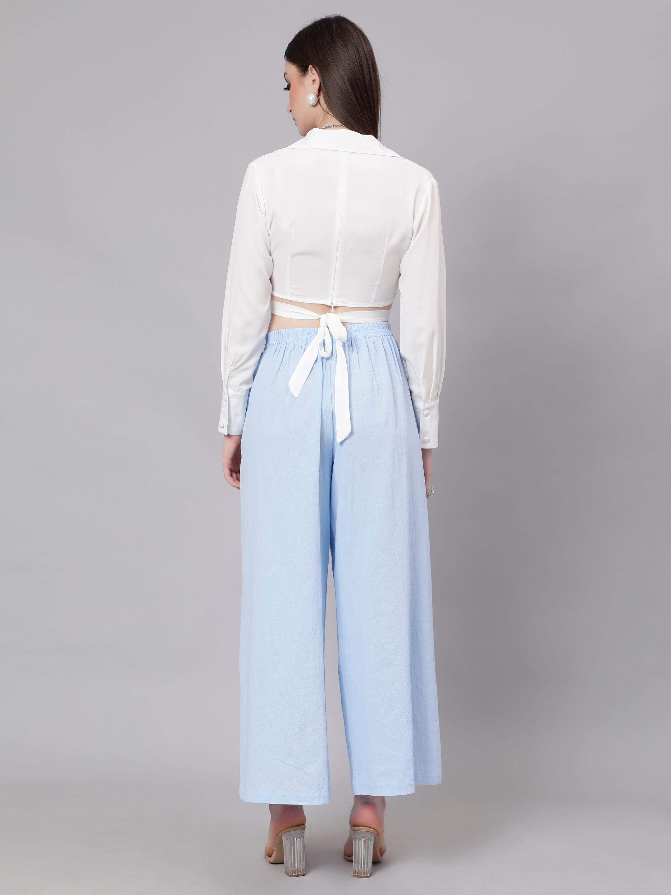 Classic Blouse & Culottes Set