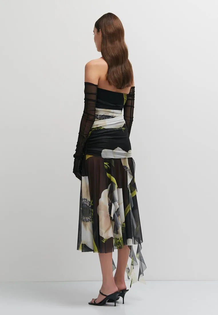 Tube Mesh Tulle Dress