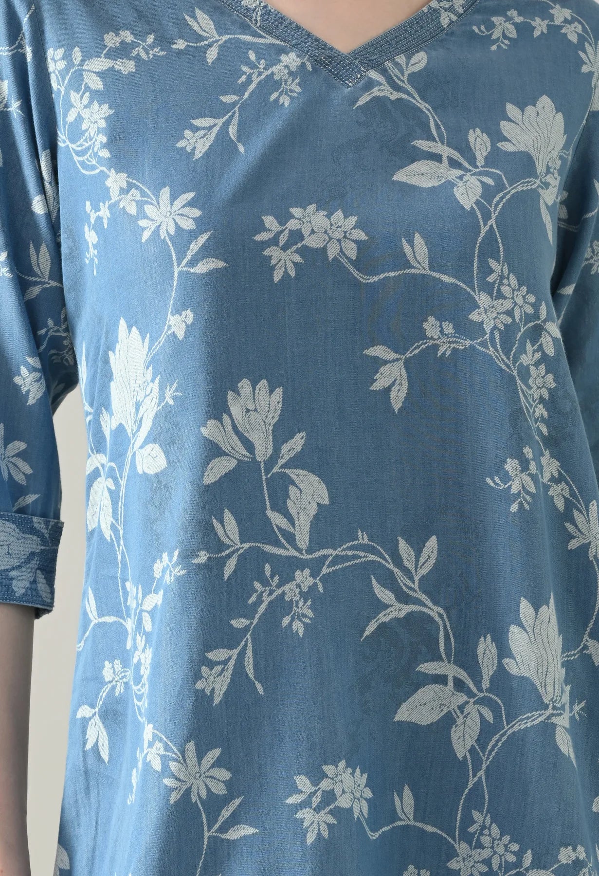 Stitch Bloom Blouse Top