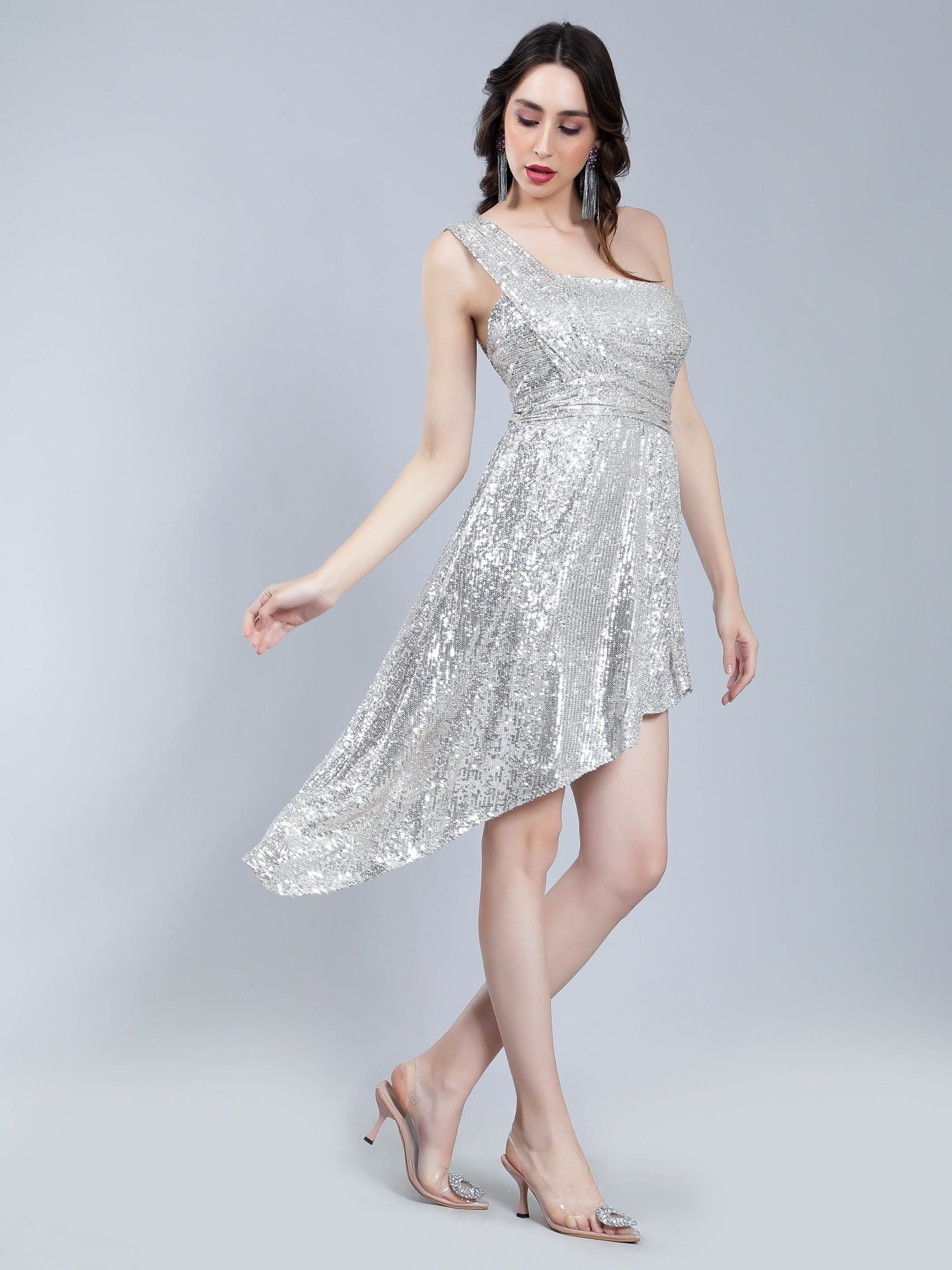 Sequined Cocktail Dress