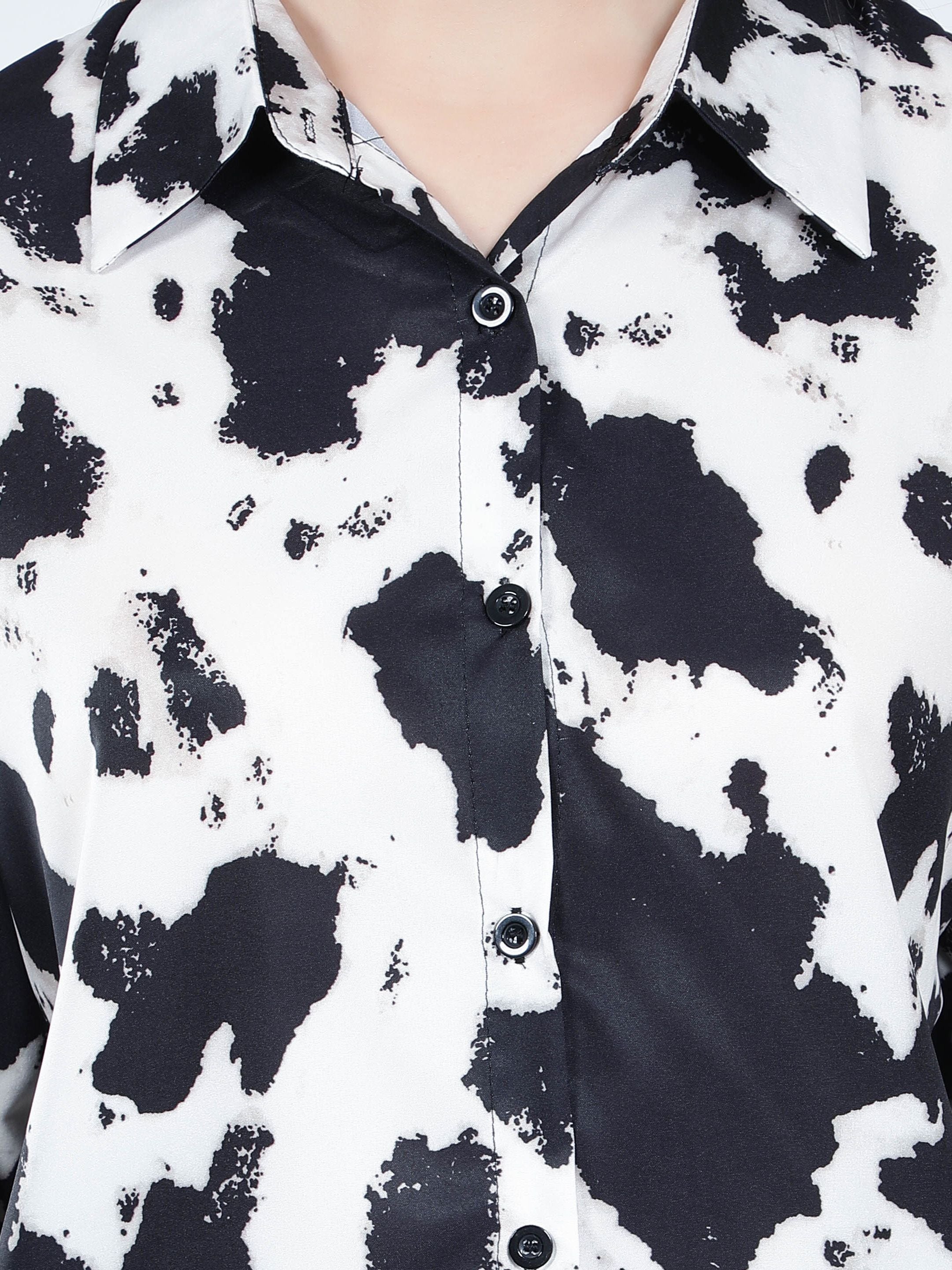 Cow Print Shirt