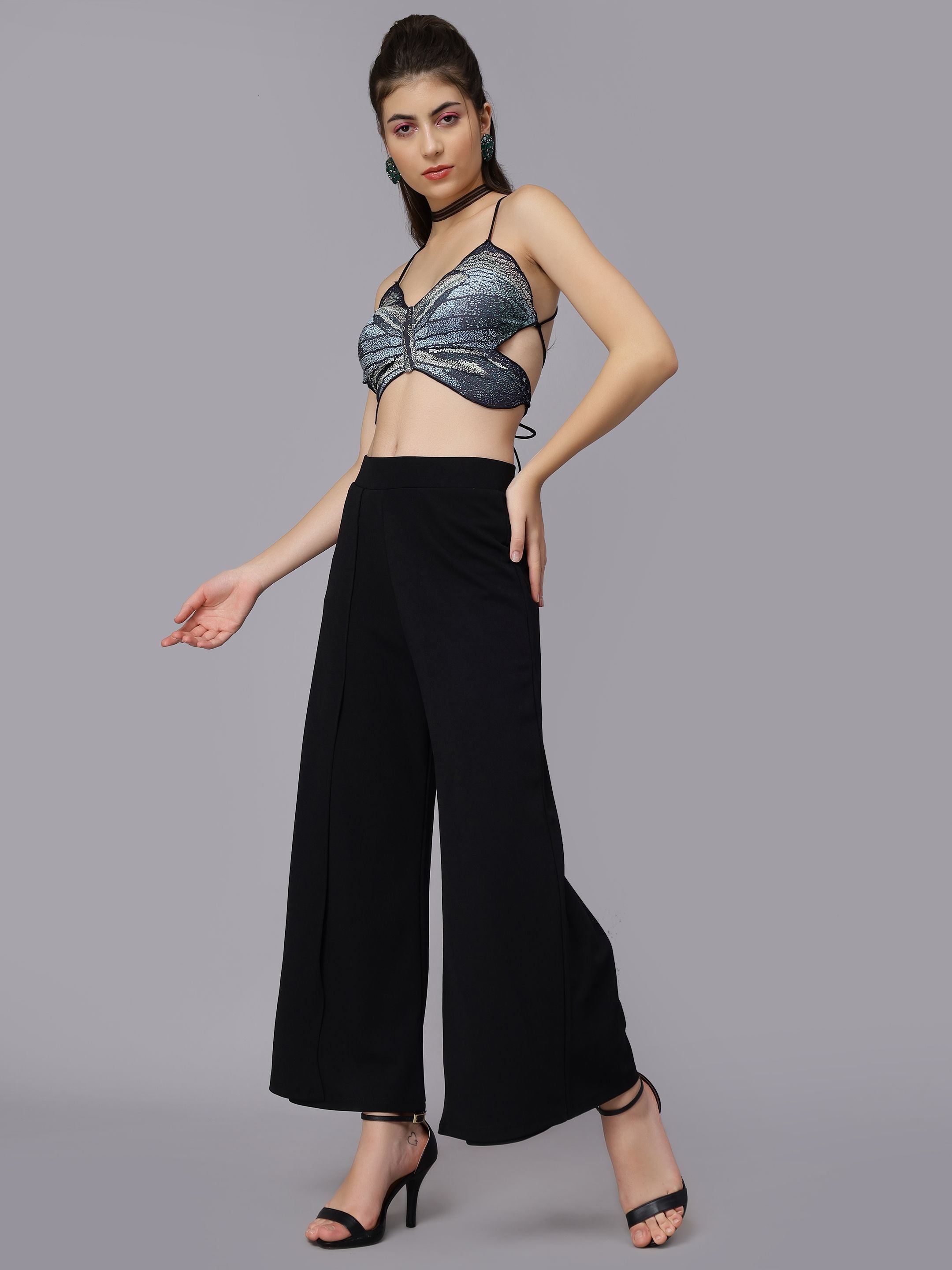Sexy Butterfly Backless Tank Top