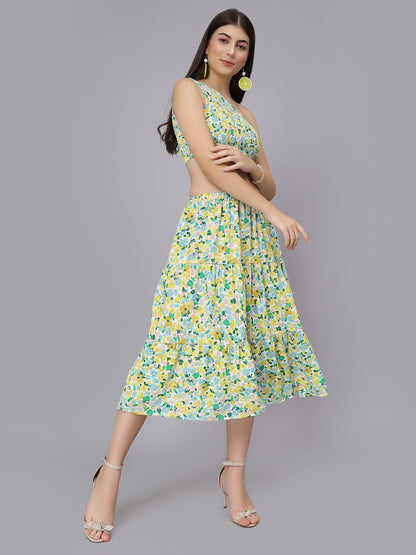 Spring Floral Two Piece Set