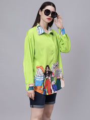Holiday Girls Oversized Shirt