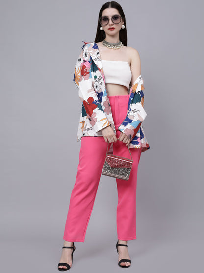 High Street Summer Floral Blazer