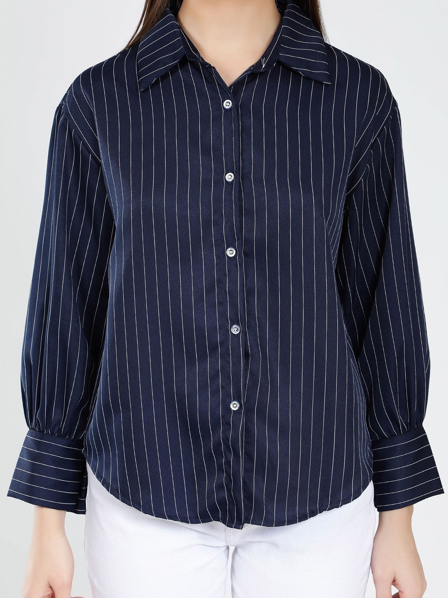 Pin Stripe Formal Shirt