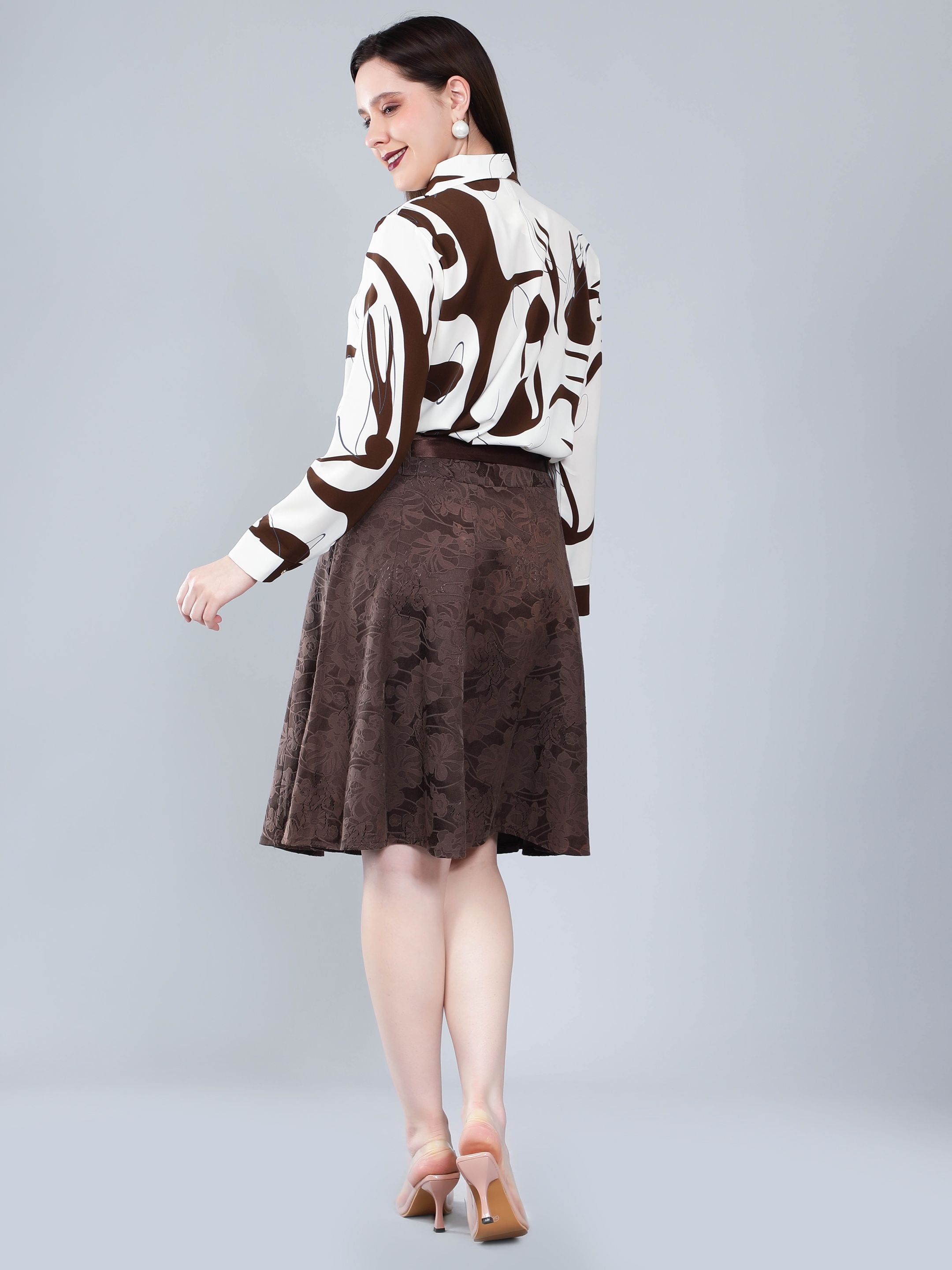 Vortex Print French Shirt