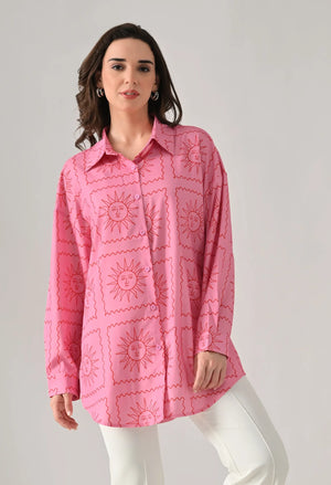 Printed Tunic Shirt