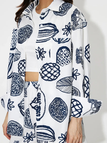 All Over Printed Two-Piece Set