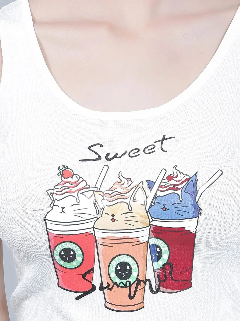 Sweet Summer Ribbed Tank Top