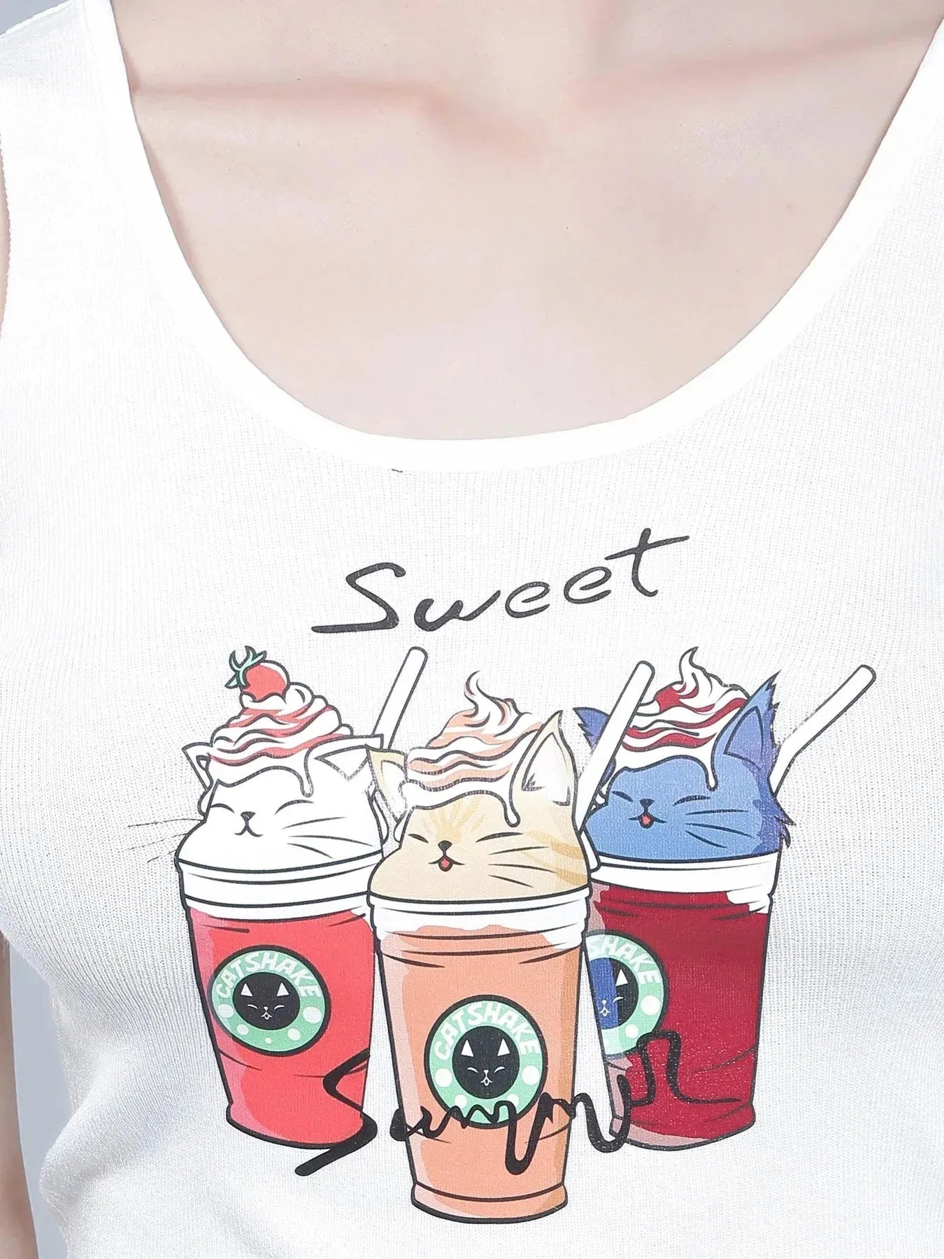 Sweet Summer Ribbed Tank Top