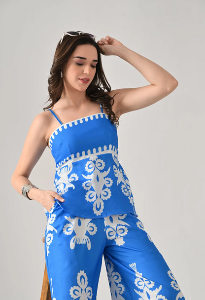 Printed Two-Piece Set