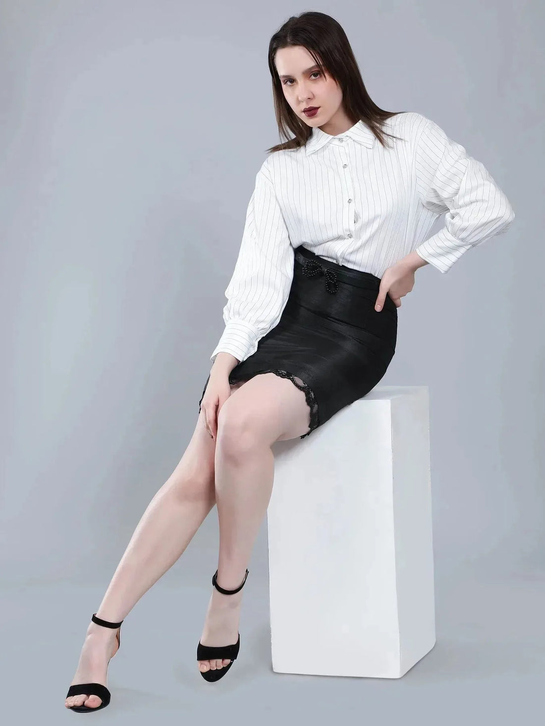 Pin Stripe Formal Shirt