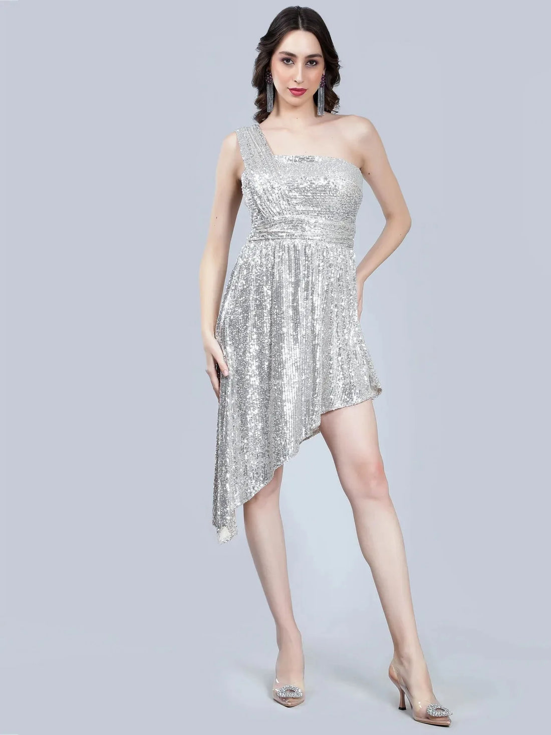 Sequined Cocktail Dress