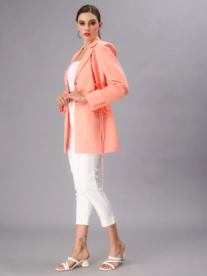 Criss-Cross Oversized Blazer