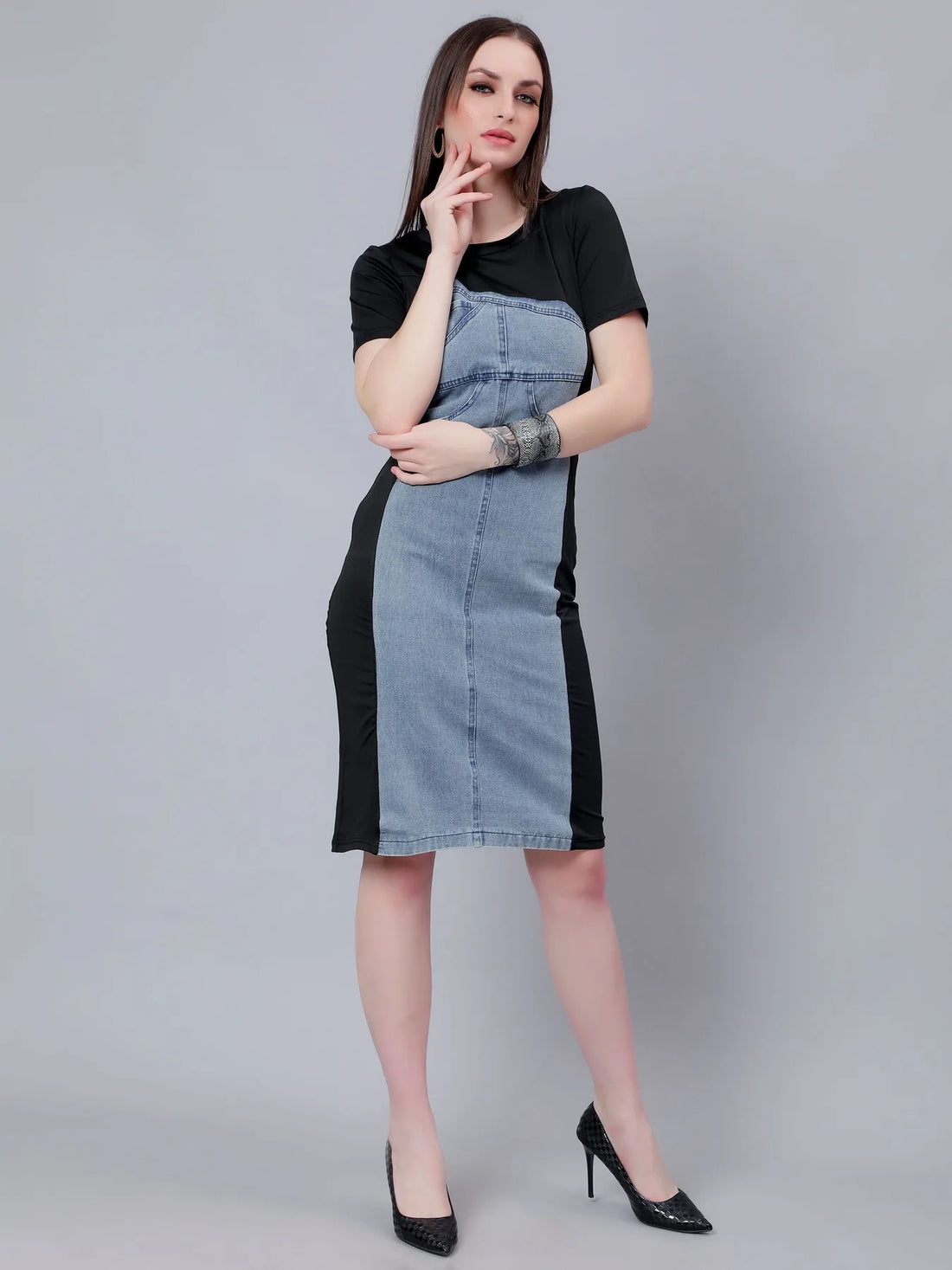 Chic Casual Denim Dress