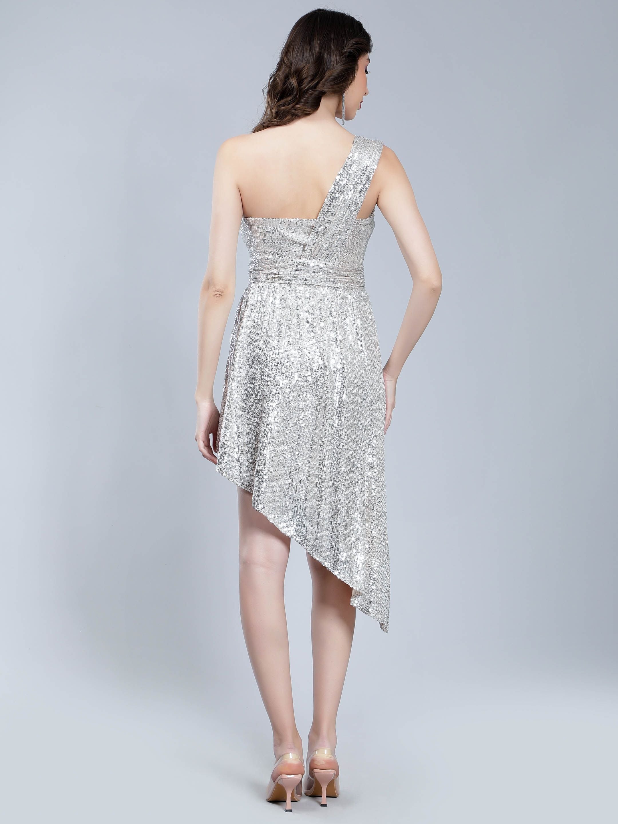 Sequined Cocktail Dress