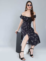 Ditsy Flower Print Dress