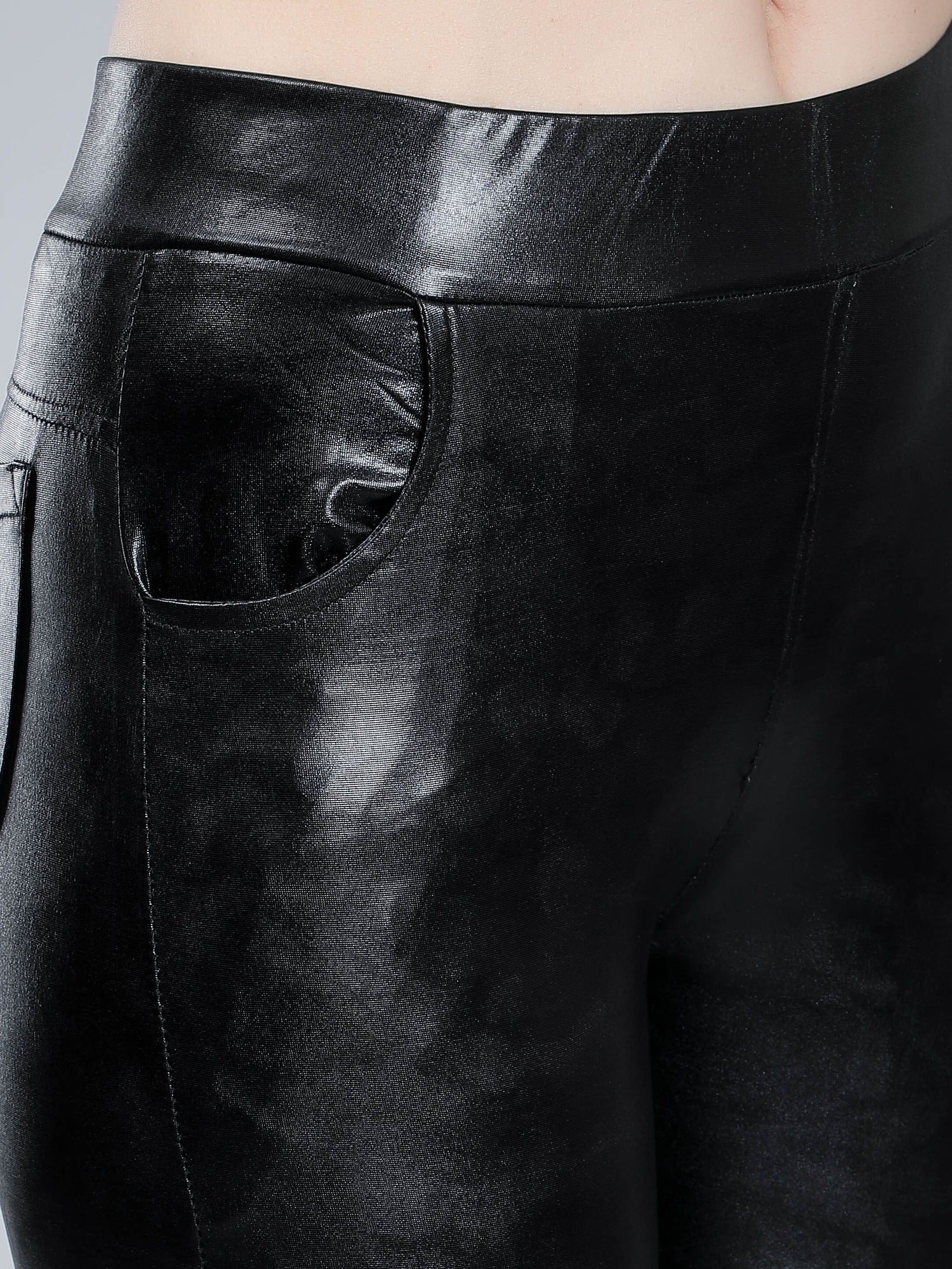 Metallic Slim Fit Pant