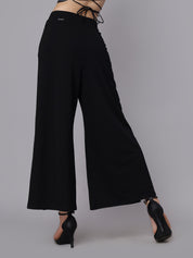 Front Overlap Slit Pants