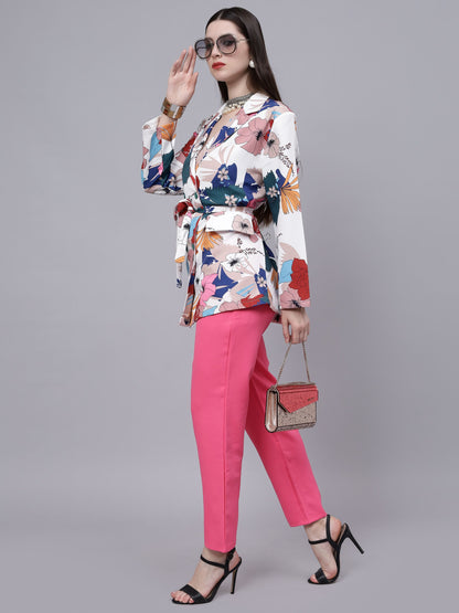 High Street Summer Floral Blazer