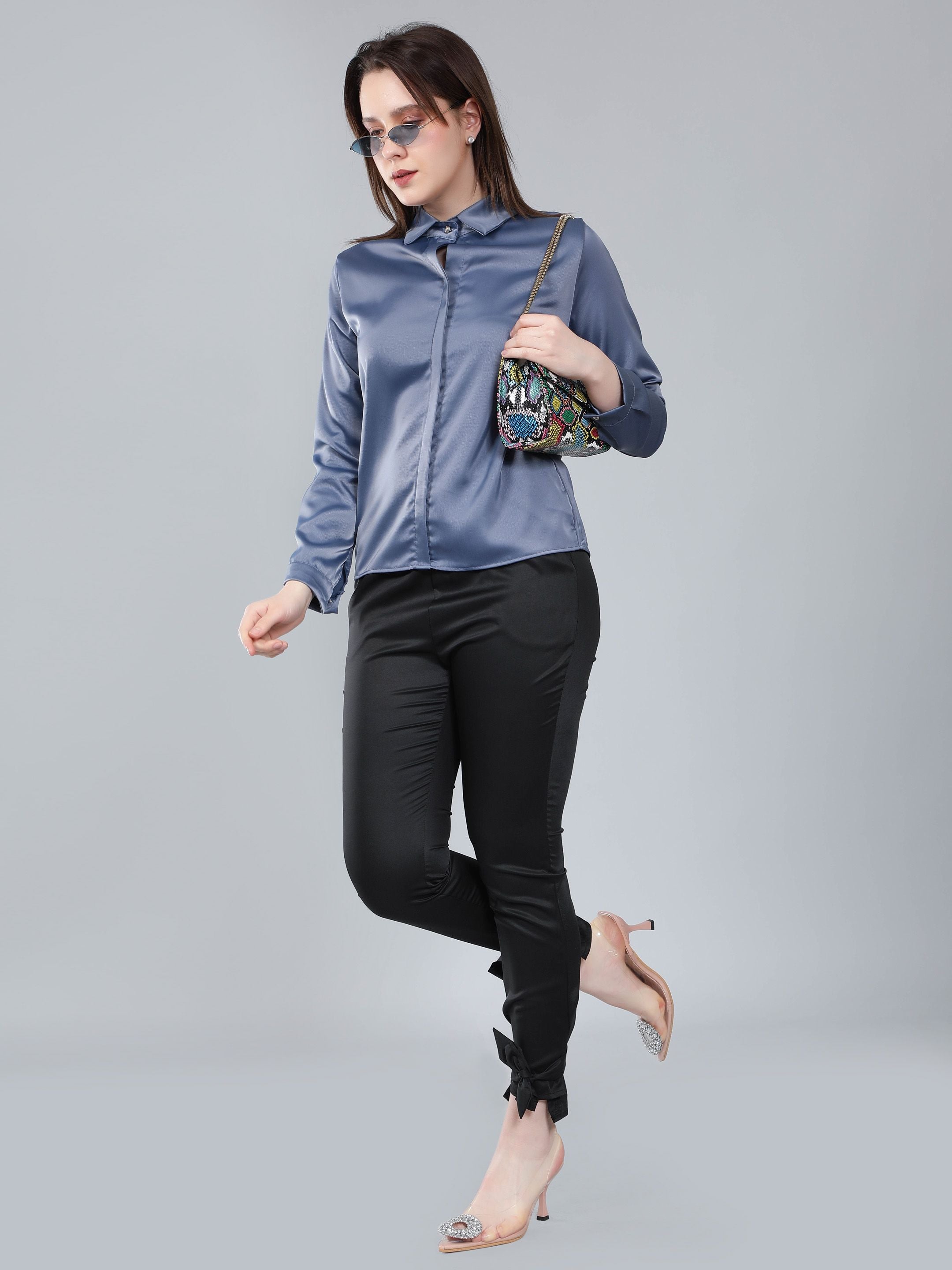 Glossy Satin Shirt