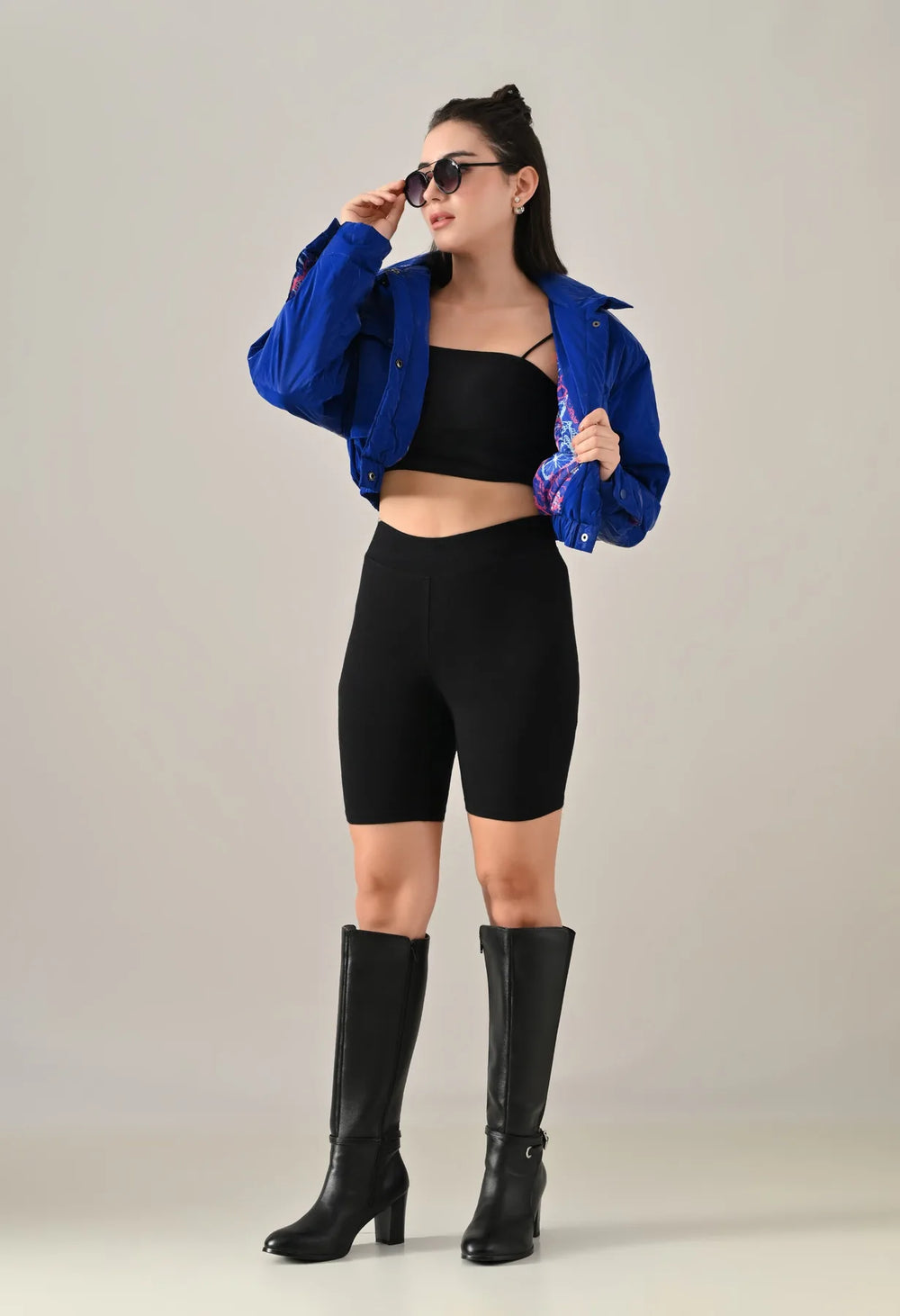 Sky Snap Bomber Jacket