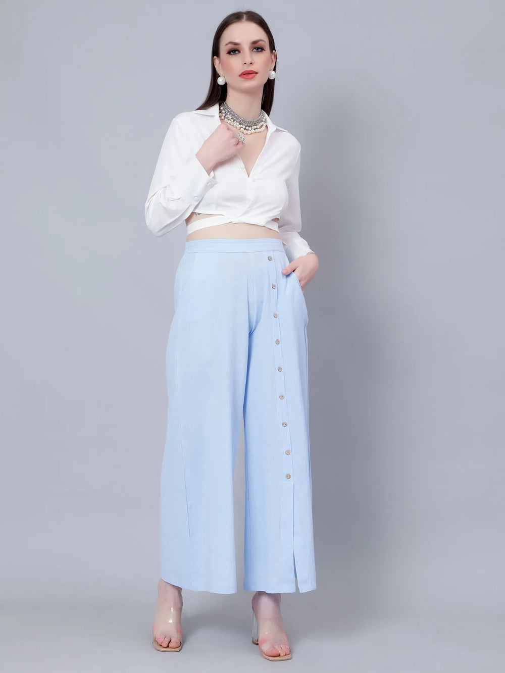 Classic Blouse &amp; Culottes Set