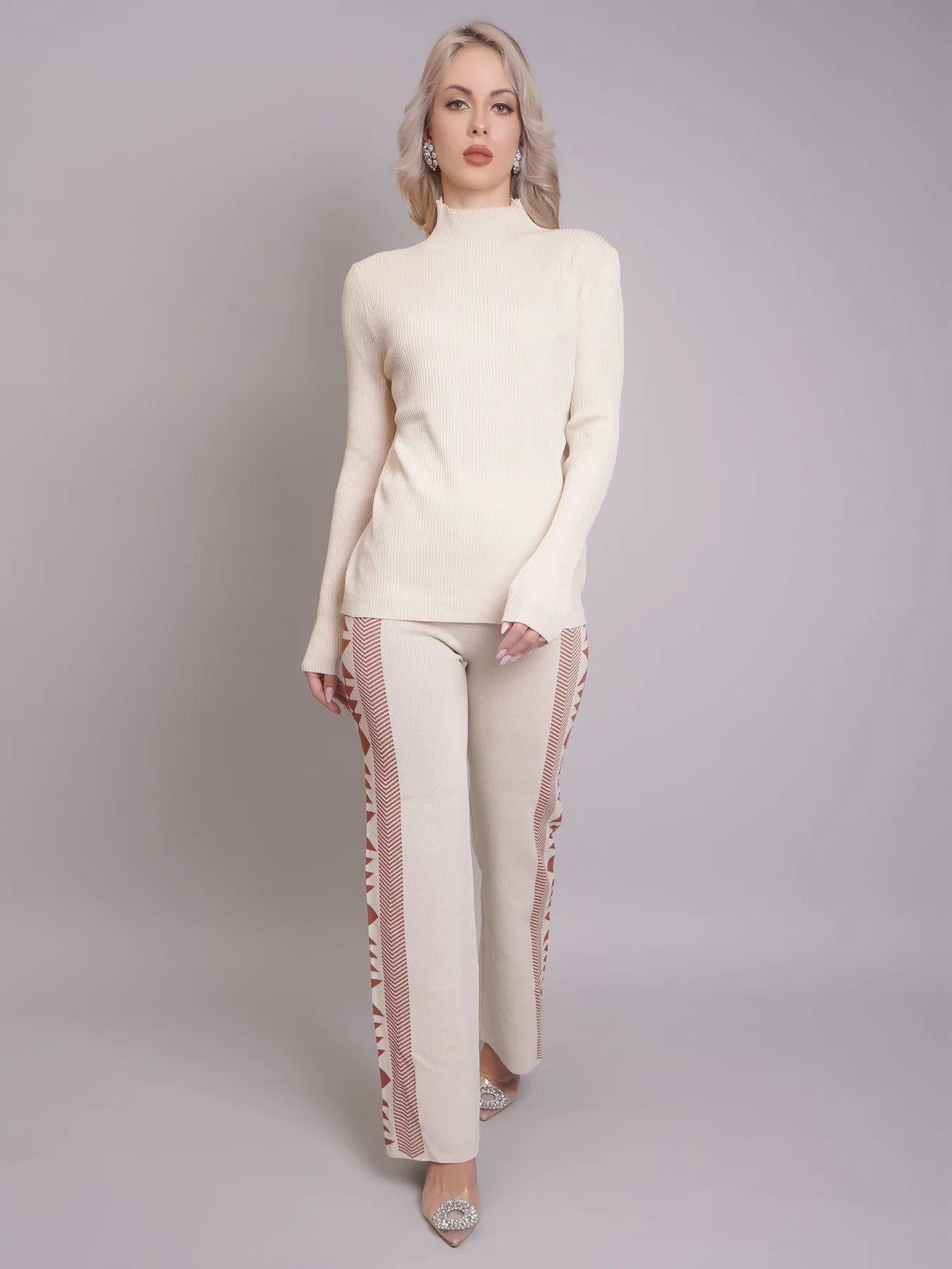 Aztec Printed Three Piece Set