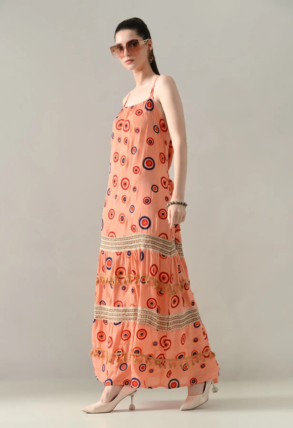 Sunset Rhythm Maxi Dress