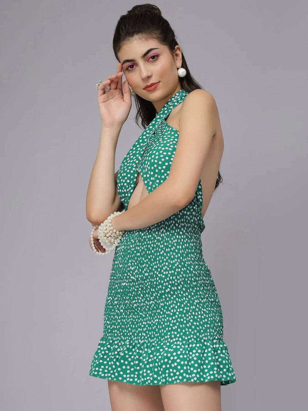 Sexy Backless Mini Bodycon Dress