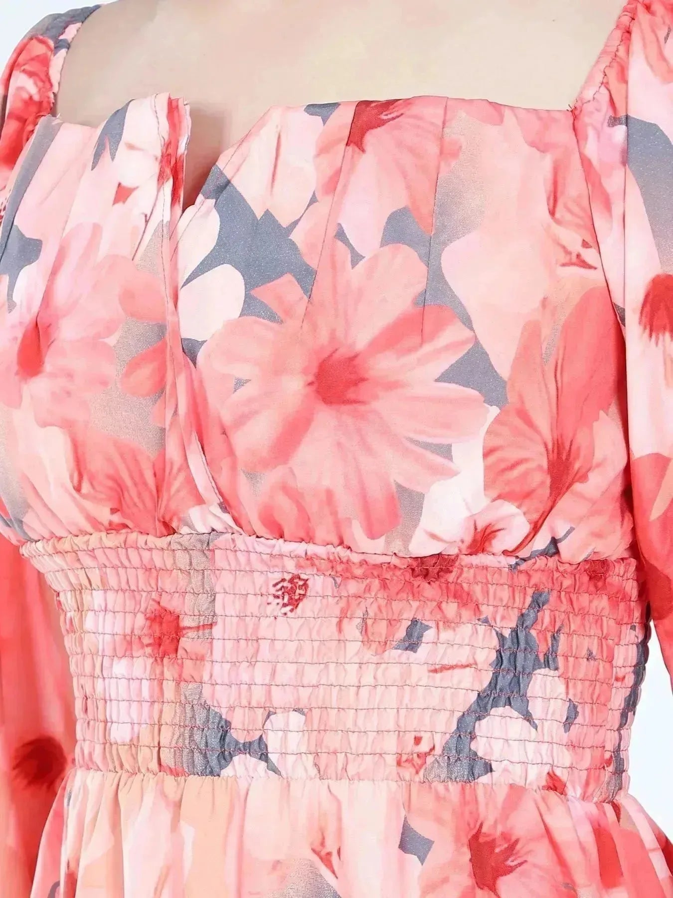 Floral Tier Maxi Dress