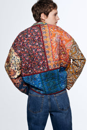 Floral Quilted Jacket/Coat