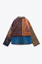Floral Quilted Jacket/Coat
