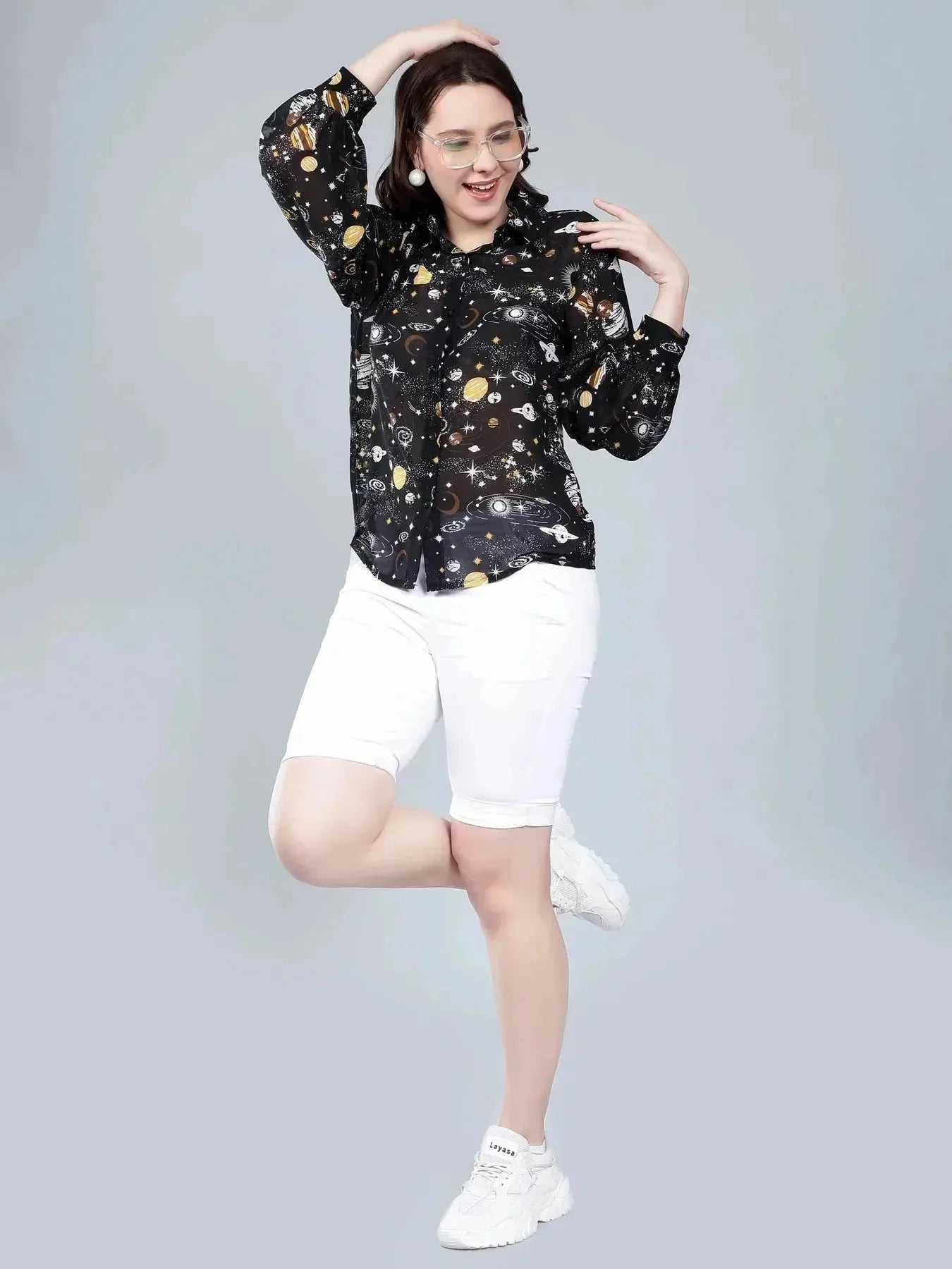 Celestial Print Shirt