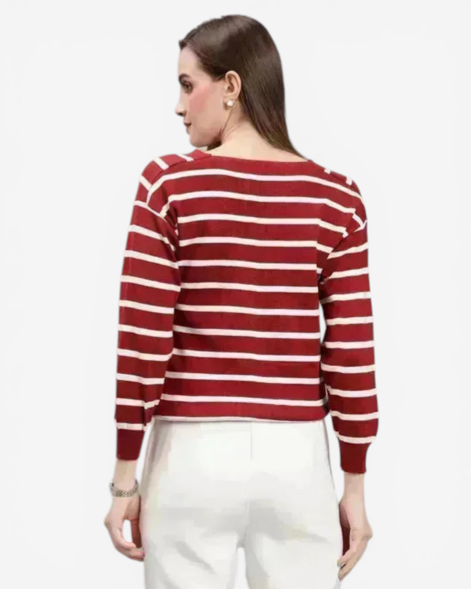 Striped Knitted Pullover