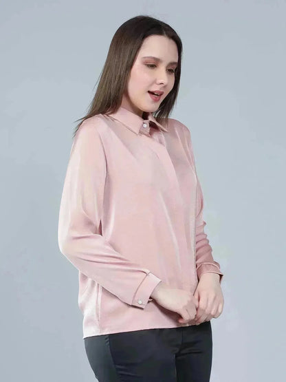 Glossy Satin Shirt