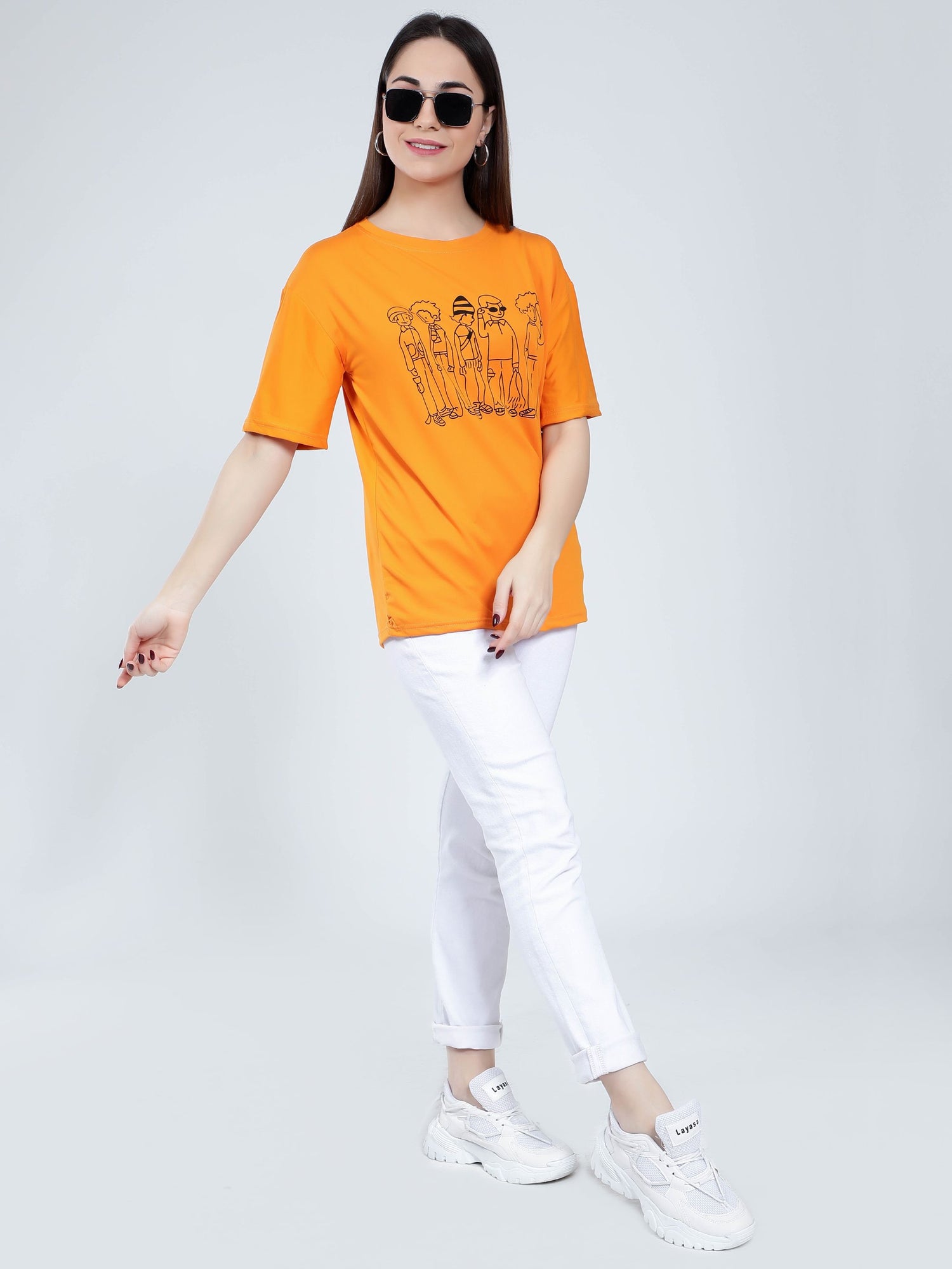 Graphic Round Neck T-Shirt