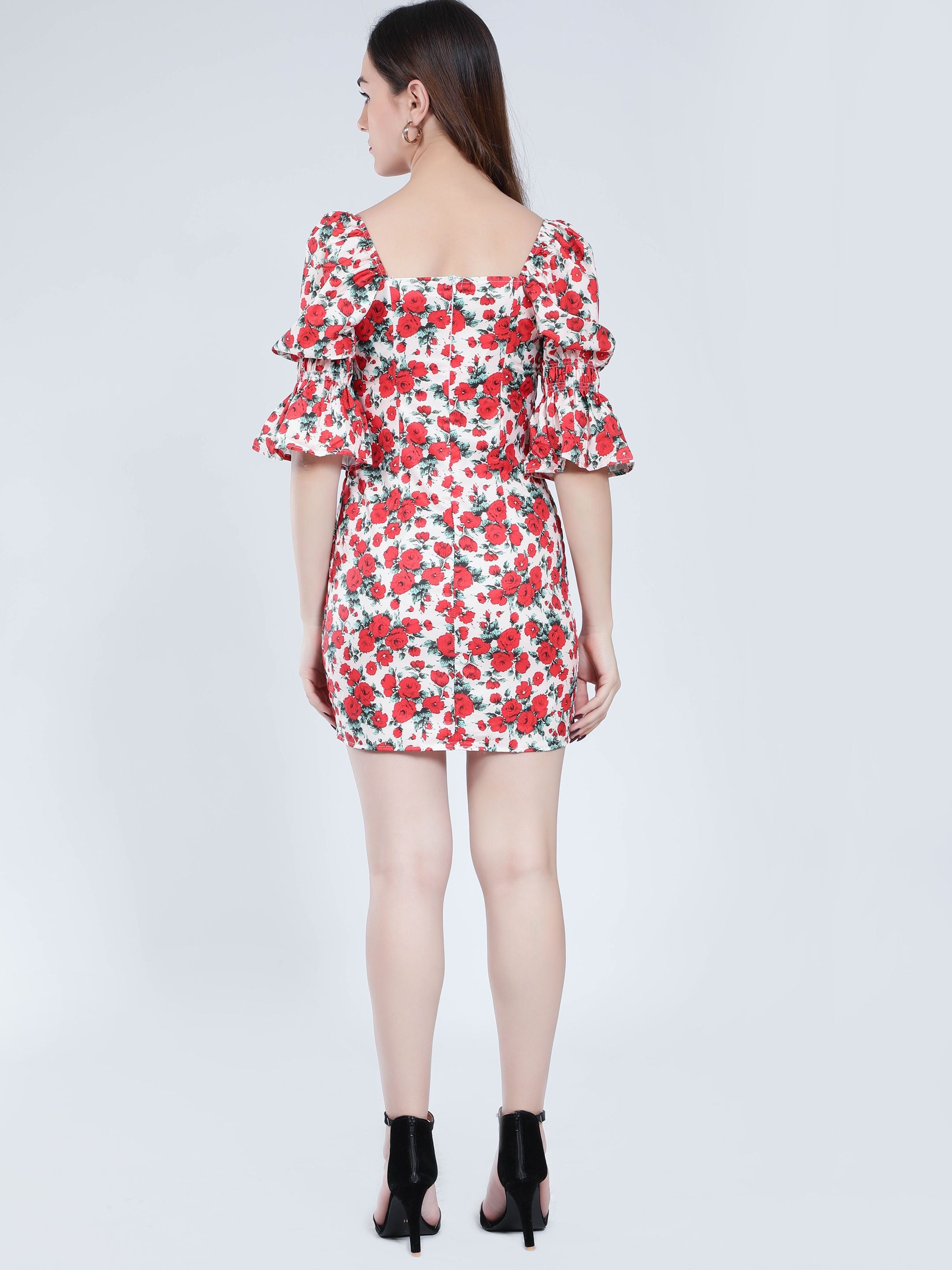 Floral Fitted Dress