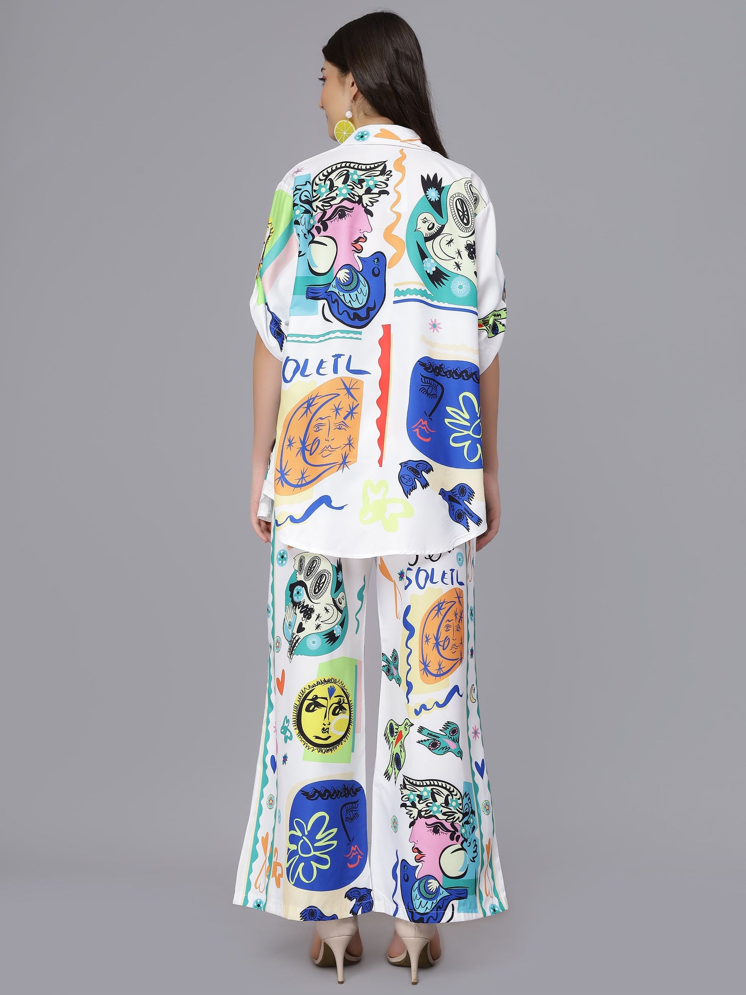 Sunburst Serenade Printed Two Piece Set