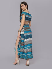 Boho Floral Two Piece Set