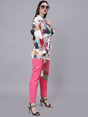 High Street Summer Floral Blazer