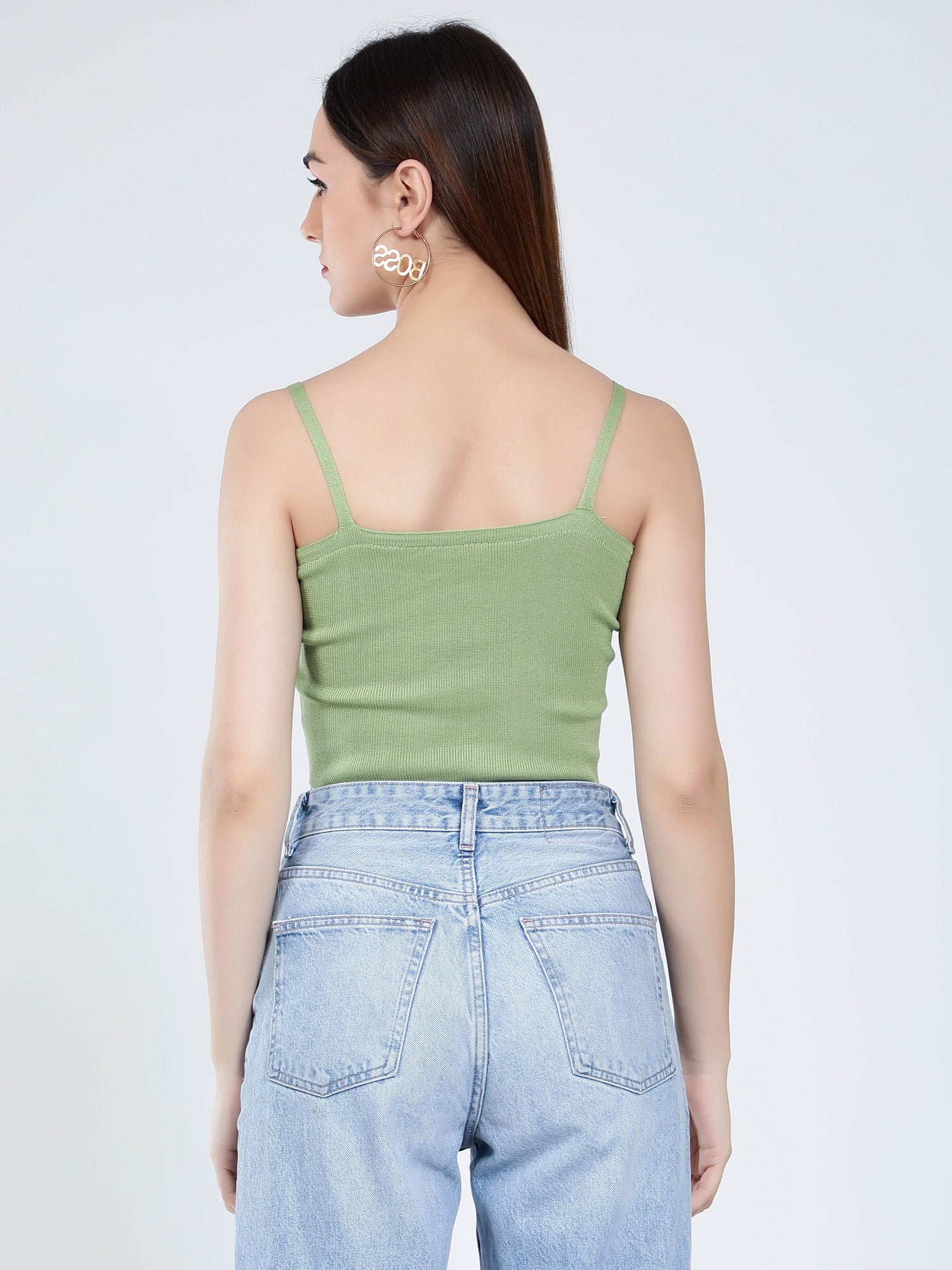 Floral Appliques Cami Top