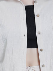 Shirt Shorts Two-Piece Casual Set