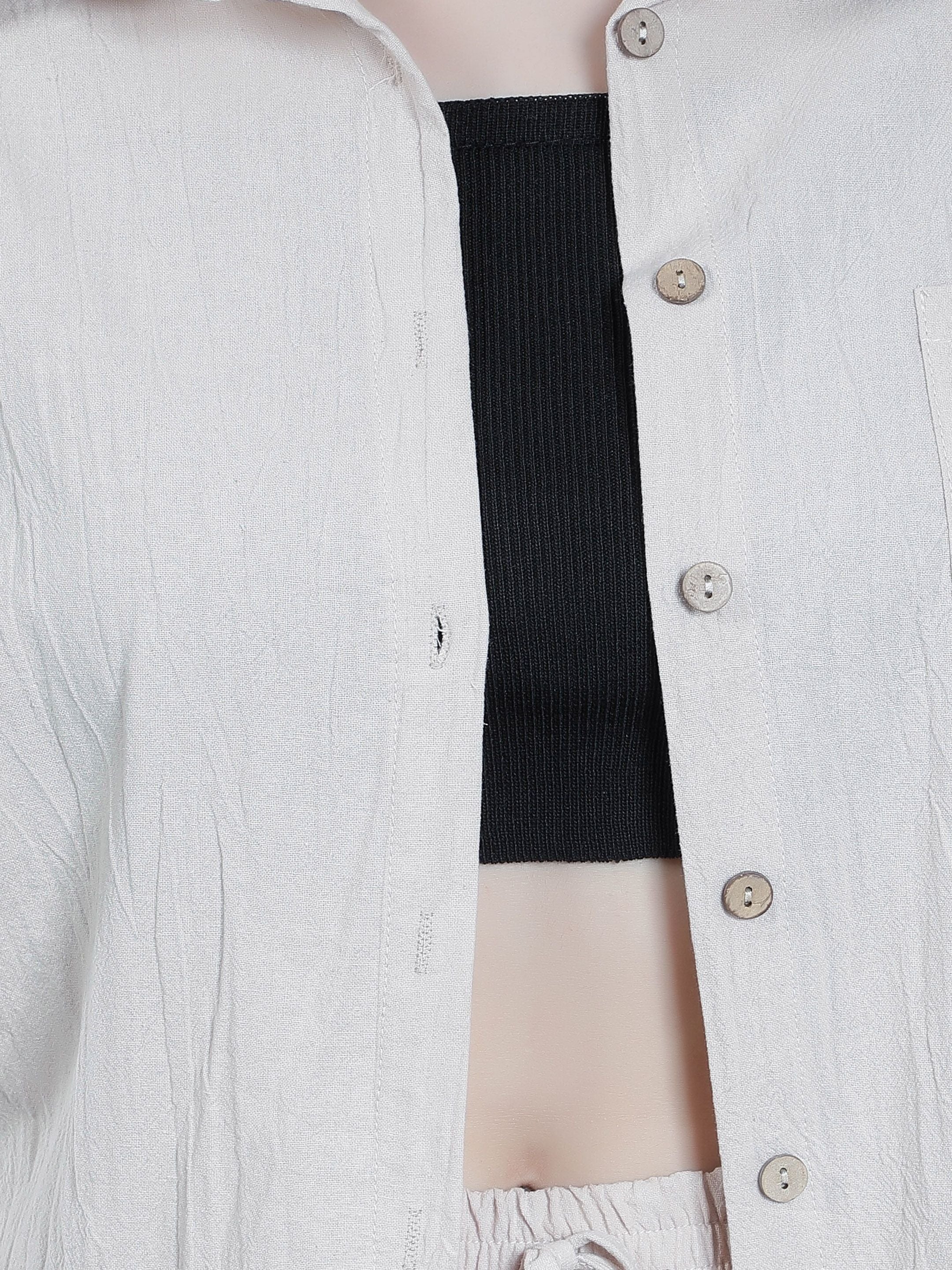 Shirt Shorts Two-Piece Casual Set