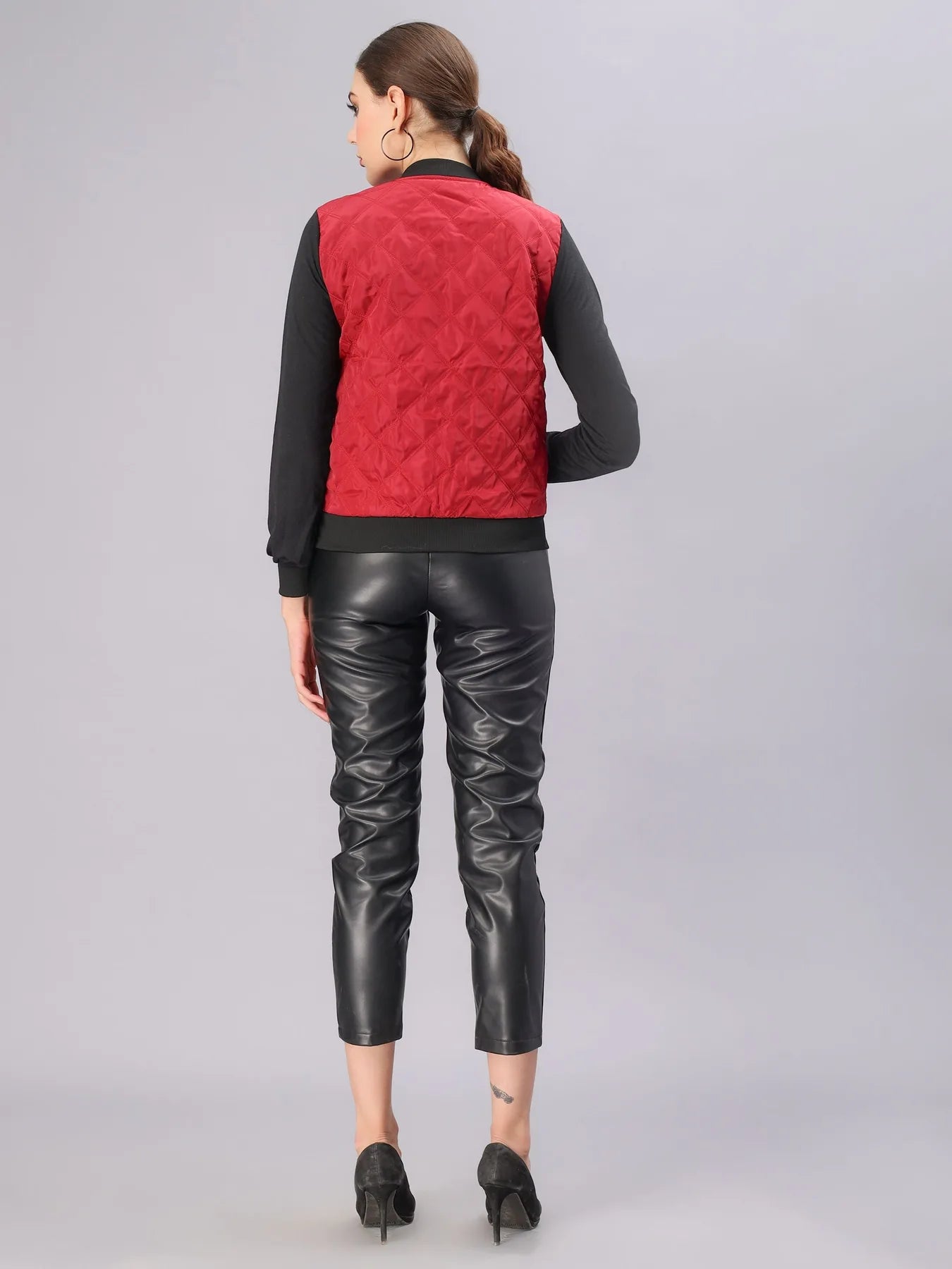 Zipper Bomber Jacket