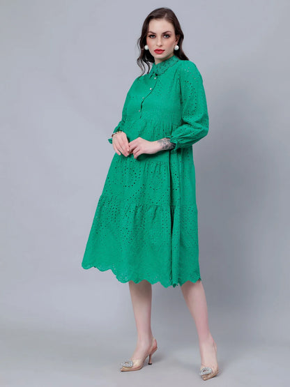 Hollow Hook Chicken Dress