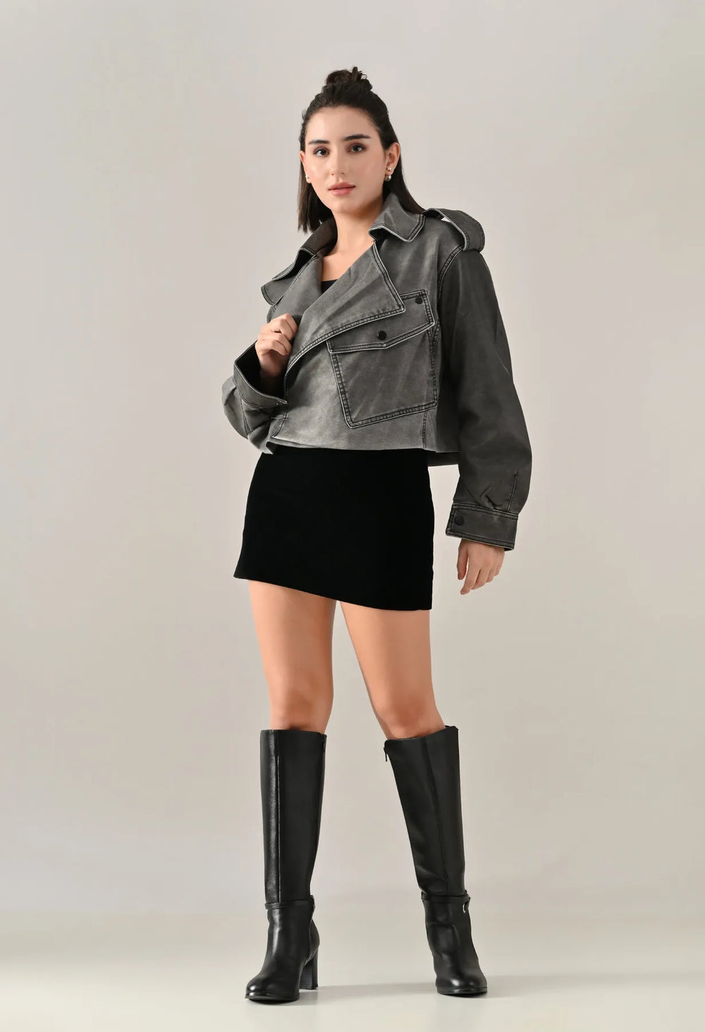 Urban Edge Leather Jacket