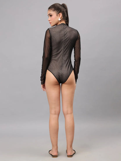 Sheer Mesh Bodysuit