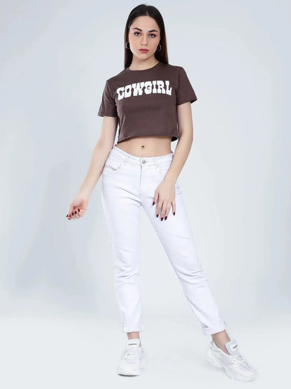 Cowgirl Crop T-shirt